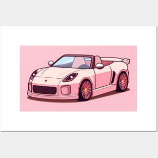 Sports car Posters and Art